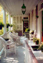 King George IV Inn porch