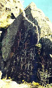 Petroglyphs on the Columbia