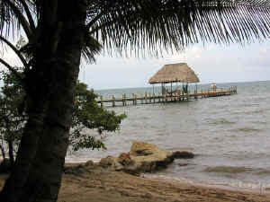 The pier at Pelican Beach Hotel