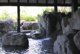 Hotel outdoor spa