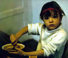 Merrilee at breakfast
