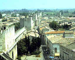 Aigues-Mortes town and walls
