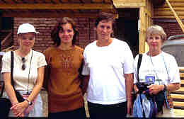 Carol and Merrilee with Zoya and Zhenya at Irma