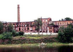 A derelict factory