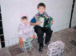 Young musicians in Moscow