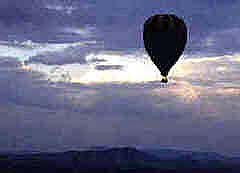 Balloon over the Serengeti