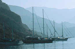 Gulets on Turquoise Coast